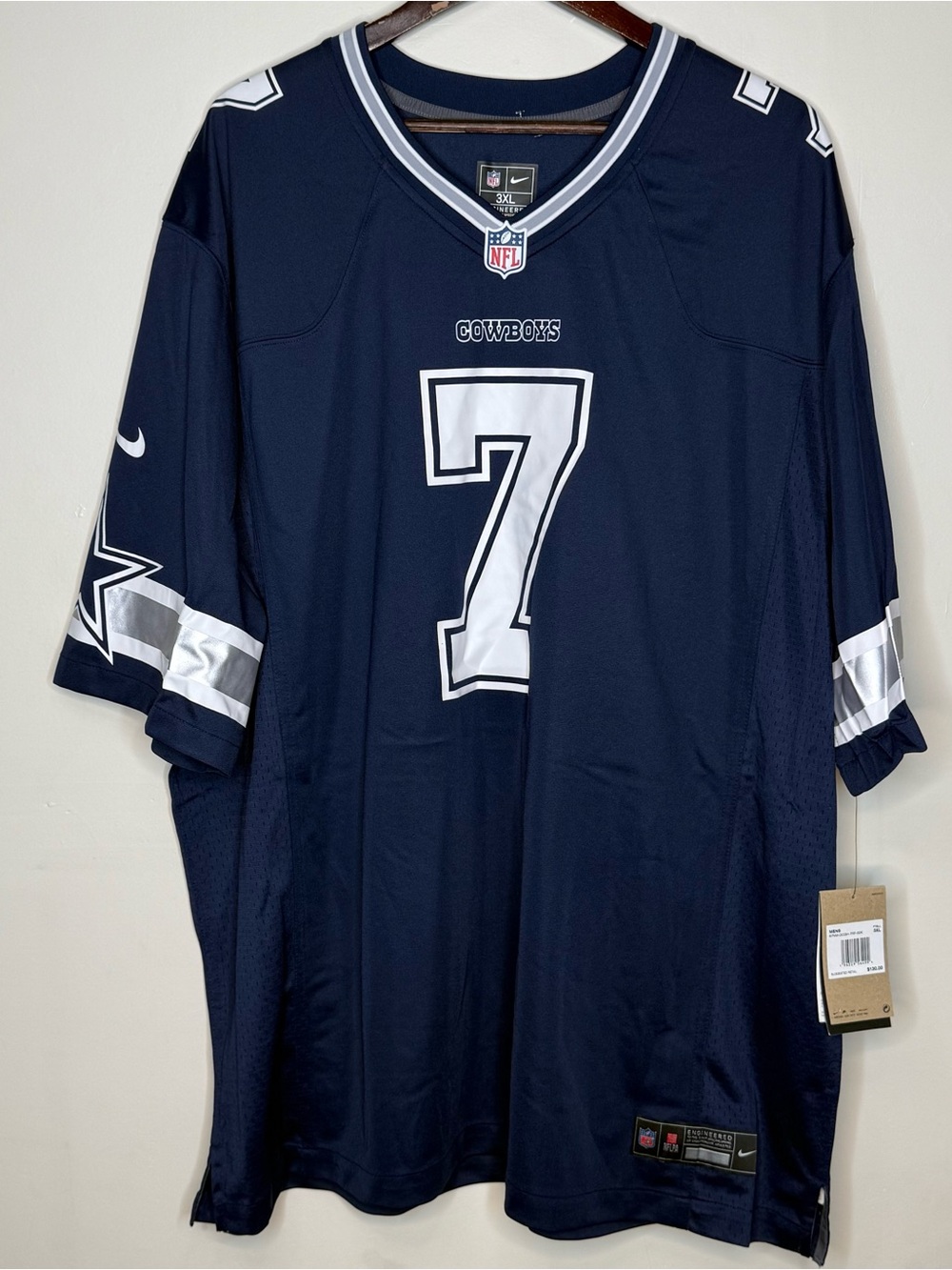 NWT Nike Cowboys Trevon Diggs #7 Jersey 3XL